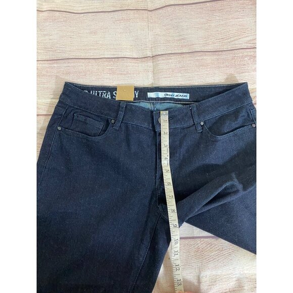 NWT DKNY Women's Mercer Ultra Skinny Blue Jeans - 10 - Picture 6 of 14